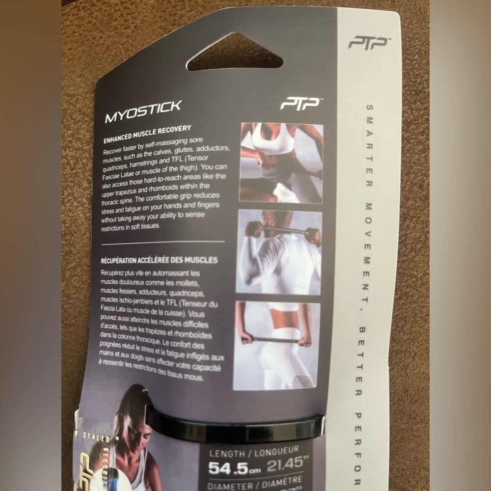 Myostick Black Massage Stick - Picture 4 of 4